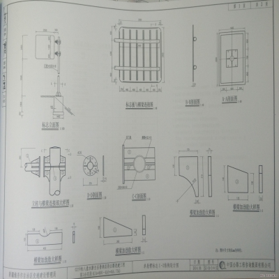 高速標(biāo)志桿【圖紙設(shè)計圖】